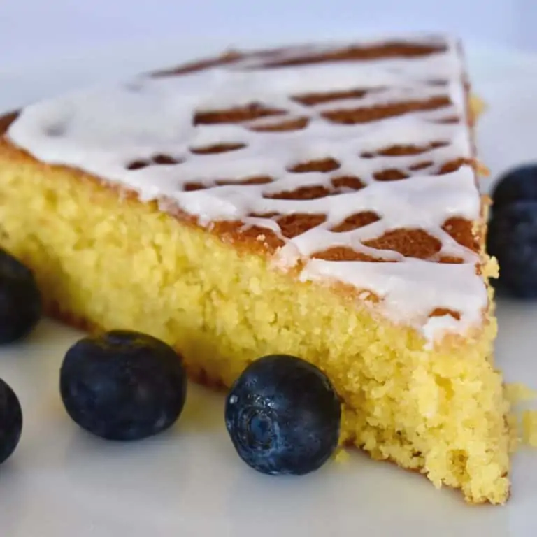 Lemon Polenta Cake Recipe | Italian Dessert