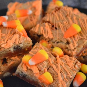 Candy Corn Blondies