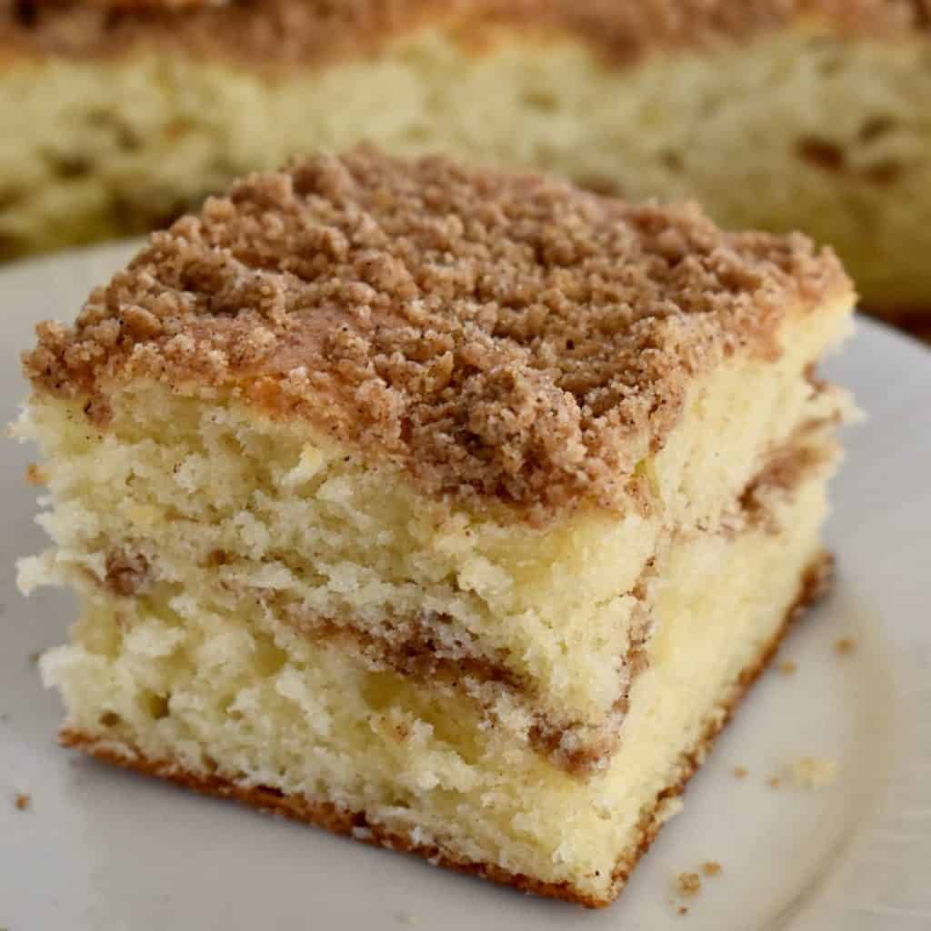 Cinnamon Coffee Cake (Starbucks Copycat Recipe) - This Delicious House