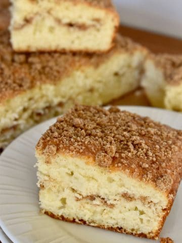 Cinnamon Coffee Cake (Starbucks Copycat Recipe) - This Delicious House