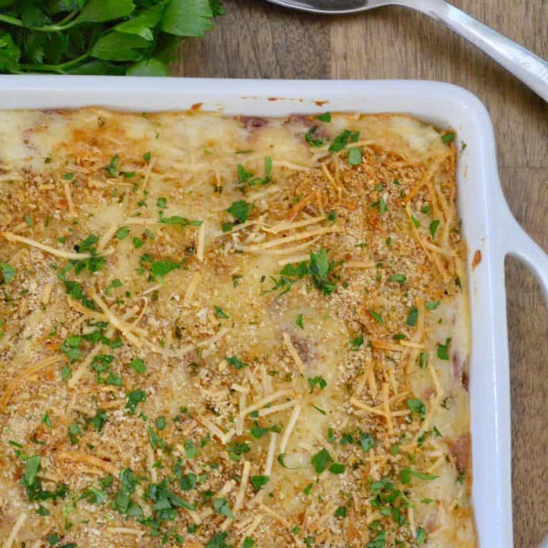 Italian Mashed Potatoes with Ricotta and Parmesan 