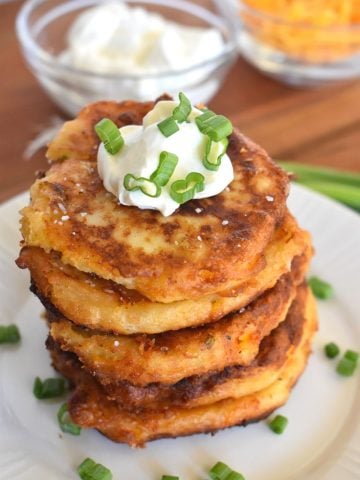 Mashed Potato Cakes - This Delicious House