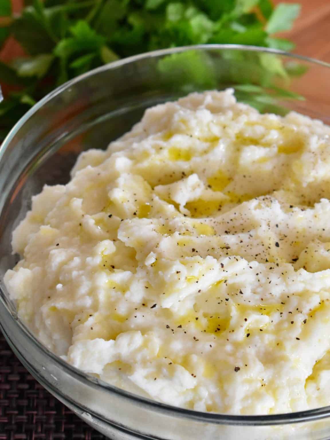 Ricotta Mashed Potatoes - This Delicious House