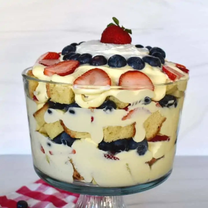 Pound Cake Trifle - This Delicious House