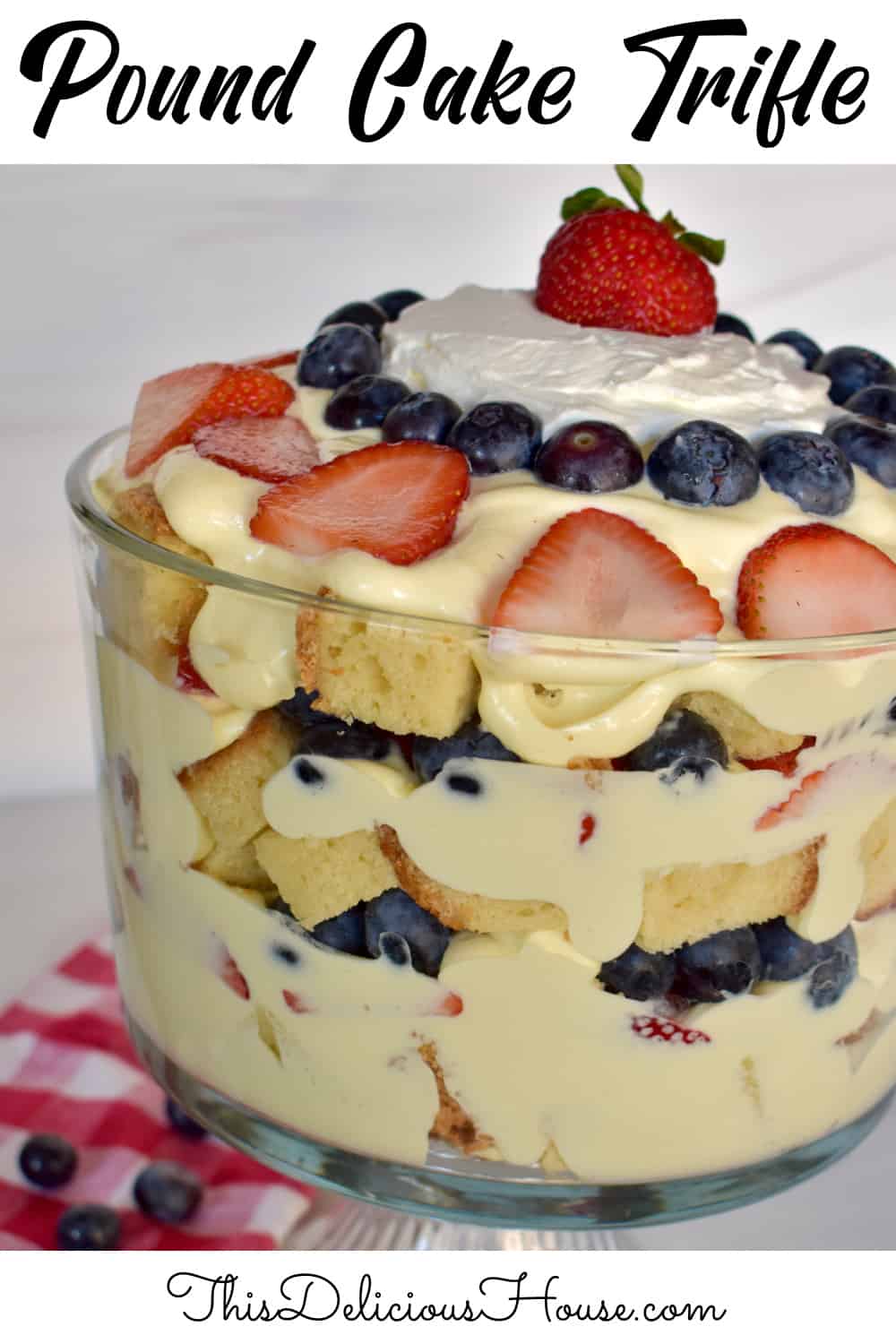 Pound Cake Trifle This Delicious House 9817