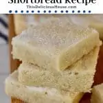 Shortbread Cookie Bar Recipe