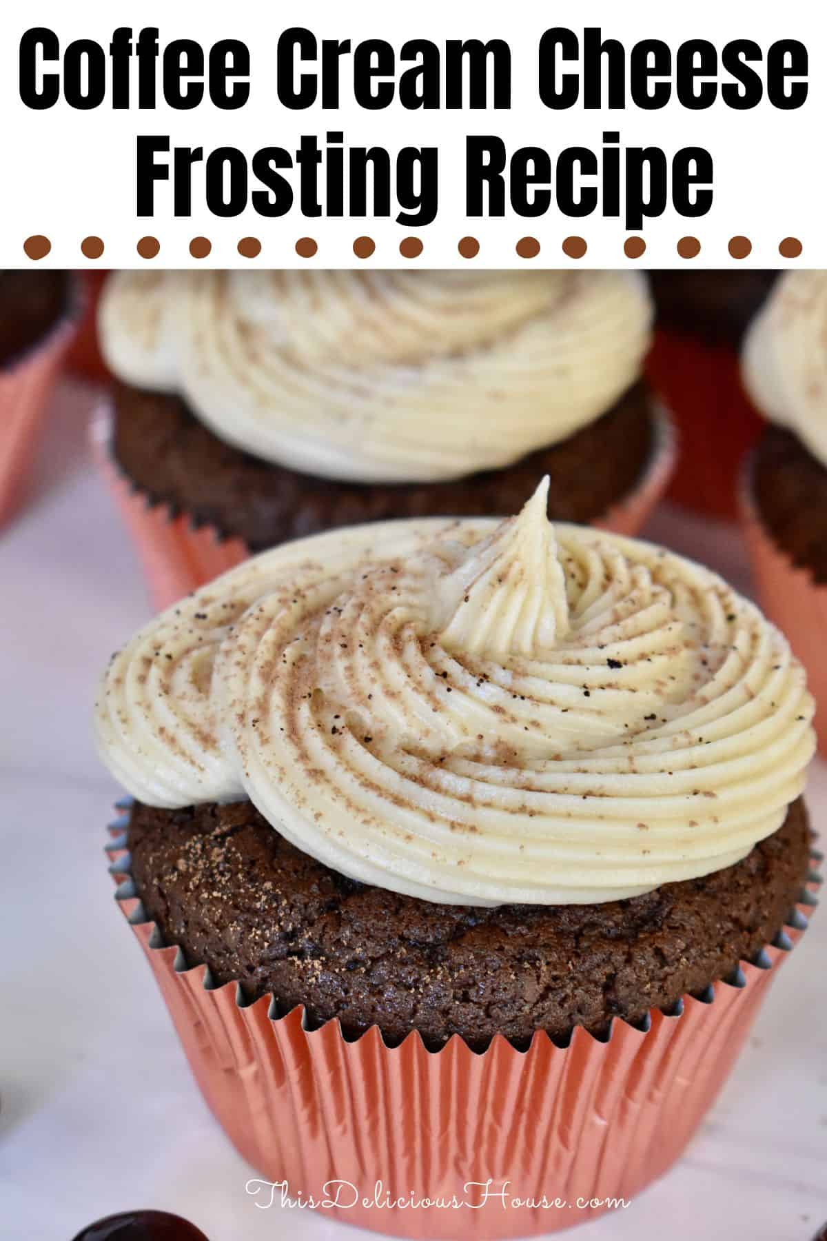 Coffee Cream Cheese Frosting Recipe - This Delicious House