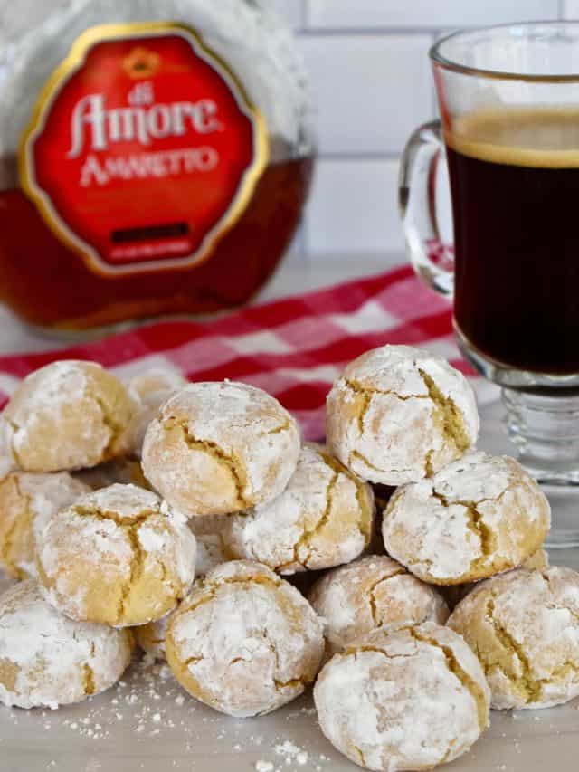 Soft Amaretti Cookies Recipe | Amaretti Morbidi - This Delicious House