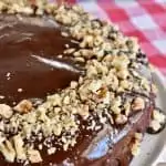 Chocolate Walnut Cake Recipe.