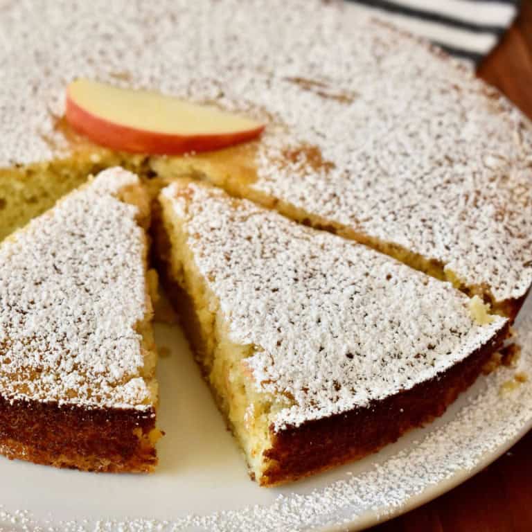 Almond Flour Apple Cake Recipe (Dairy and Gluten Free)