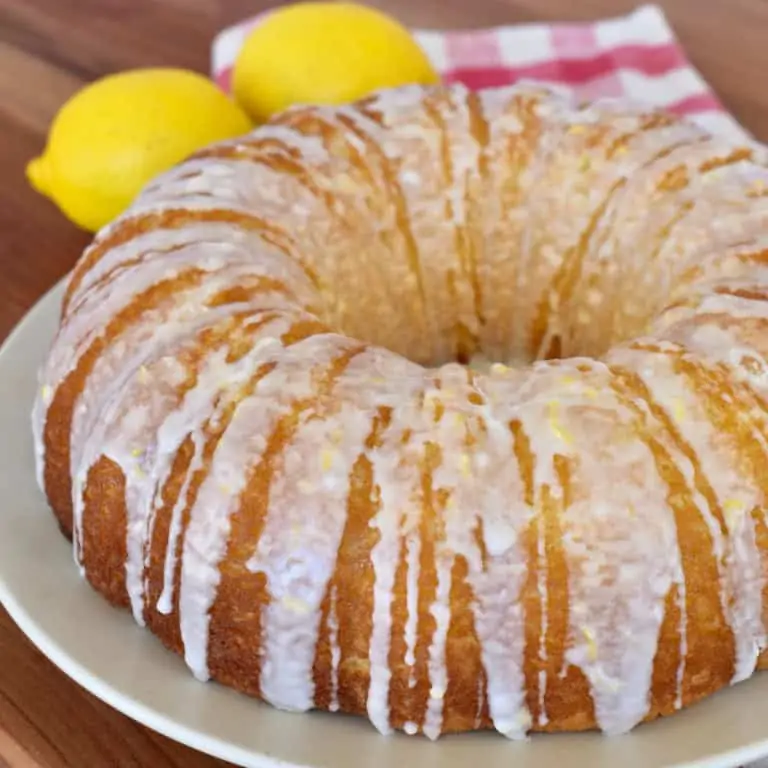 Lemon Ricotta Bundt Cake (Italian Lemon Dessert)