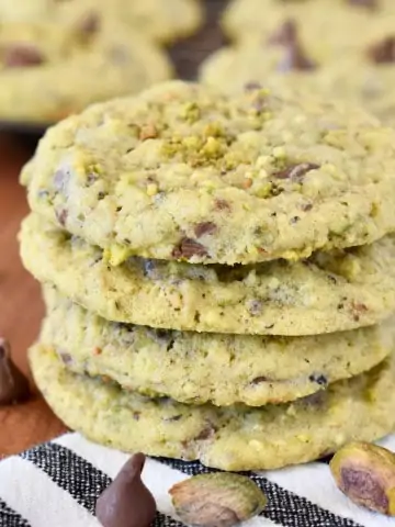 Chocolate Chip Pistachio Cookies recipe.