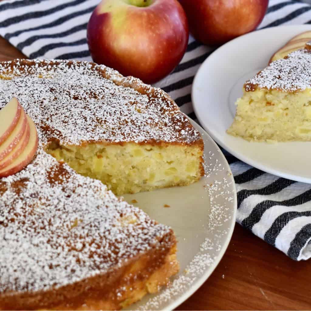 Apple Ricotta Cake.