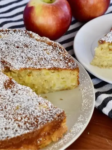 Apple Ricotta Cake.