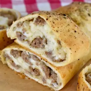 Italian Sausage Bread.