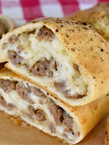 Italian Sausage Bread.