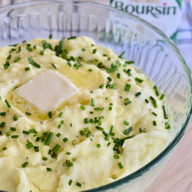 Boursin Mashed Potatoes.