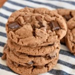 Chocolate Malted Cookies.