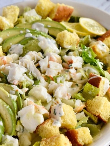 Lobster Roll Salad.