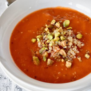 Tomato Quinoa Soup.