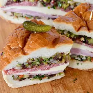 Muffuletta Sandwich.