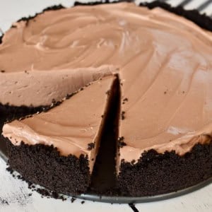 No Bake Chocolate Cheesecake.