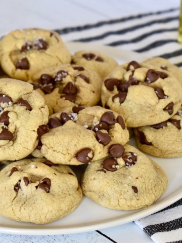 Olive Oil Chocolate Chip Cookies.