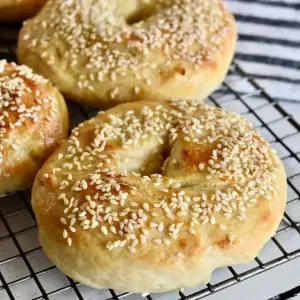 Sesame Bagels recipe.