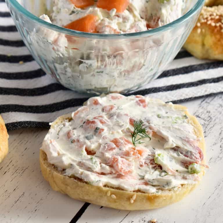 Smoked Salmon Cream Cheese Spread recipe.