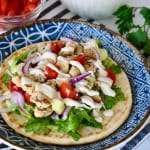 Greek Chicken Pitas recipe.