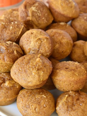 Mini Pumpkin Muffins.
